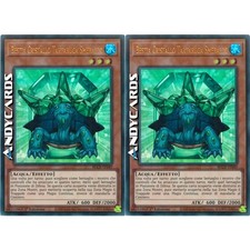 2x BESTIA CRISTALLO TARTARUGA SMERALDO • Ultra R • BLCR IT049 • 1Ed • YUGIOH!