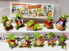 SORPRESINE KINDER FERRERO SERIE VINTAGE COCCODRITTI ENTRA SCEGLI FIGURE TOP RAR