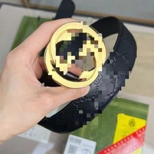 Cinture in pelle di design di lusso uomo donna fibbia cintura in vita per jeans cintura