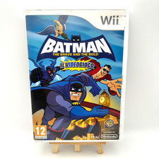 BATMAN THE BRAVE AND THE BOLD IL VIDEOGIOCO Wii WiiU NINTENDO ITALIANO COMPLETO