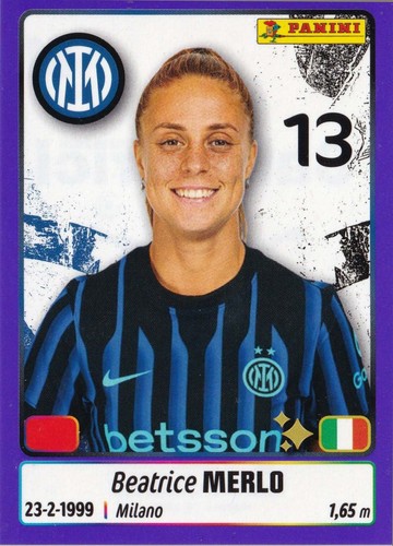 Panini calciatrici 2025 - calciatrici, 2025-2026