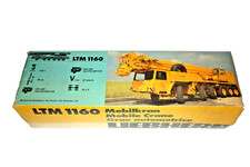 Conrad modello in metallo gru mobile 2082 Liebherr LTM 1160 1:50 confezione originale gru mobile