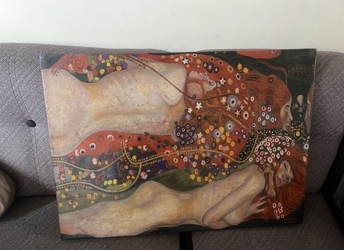 Gustav klimt dipinto olio - gustav,