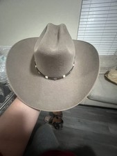 NUOVO cappello Resistol Wilderness 6X 100% pura pelliccia feltro taglia 7 1/8 senza scatola cappello