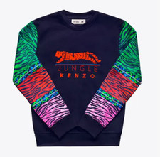 Top Kenzo x H&M nero colorato