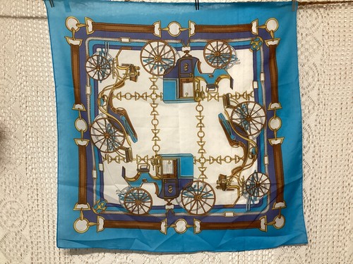 Foulard vintage auto epoca - vintage,