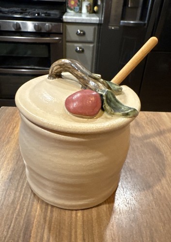 Vaso miele vintage gettato - , a