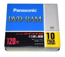 10x Panasonic DVD-RAM 2x