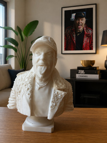 Busto decorativo stampato - busto,