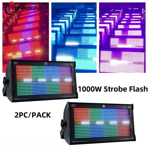 2x1000w rush rgb strobo - rush, dmx512
