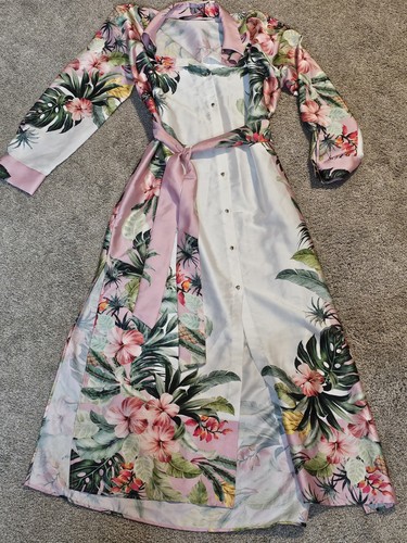 Abito camicia zara rosa - abito,