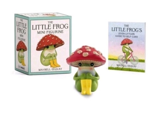 Minifigurina the little - minifigurina, frog