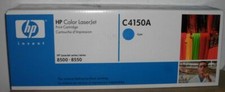 Toner HP C4150A ciano per Color LaserJet 8500 8550 confezione originale B