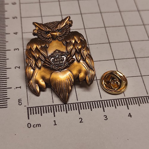Pin spilla gufo carpe diem - -,