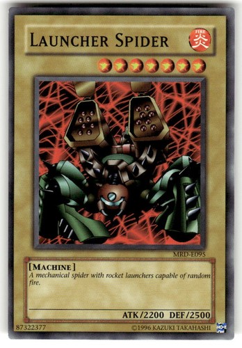 Lanciatore spider - yu-gi-oh!,