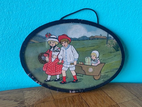 Altes bild hinter - hinter, kinder