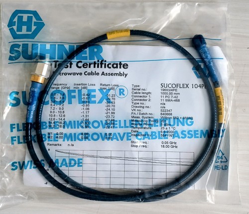 Connettori suhner sucoflex - connettori,
