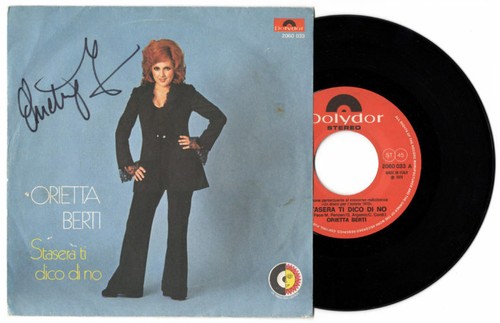 Orietta berti vinile 45 - berti, lp