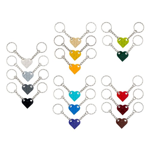 Heart keyring keychain made - keychain,