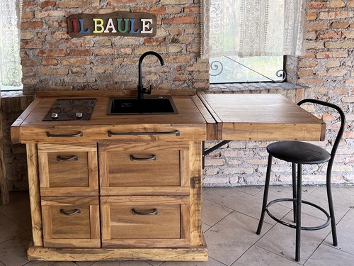 Mini cucina legno - marie, stile