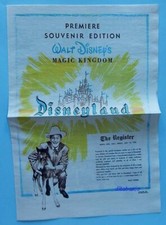 Giornale DISNEYLAND Opening
