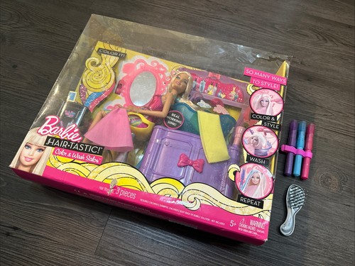 Barbie hair tastic color and - color,