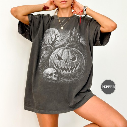Maglietta spooky jack - maglietta, o