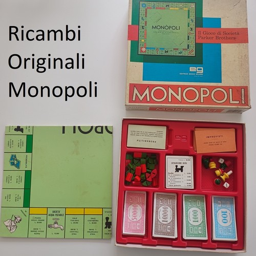 Monopoli parti ricambio - monopoli,