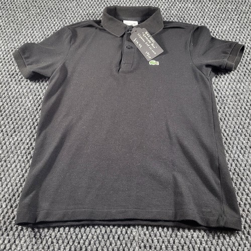 Polo lacoste nera pre loved - polo,