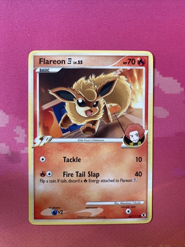 Pokemon card flareon rising - card,