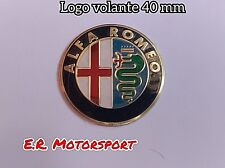 Stemma Logo Alfa Romeo per volante da 40mm Mito 147 156 159 166 Giulietta Spider