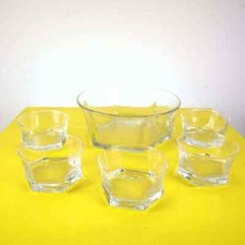 set macedonia vintage in vetro