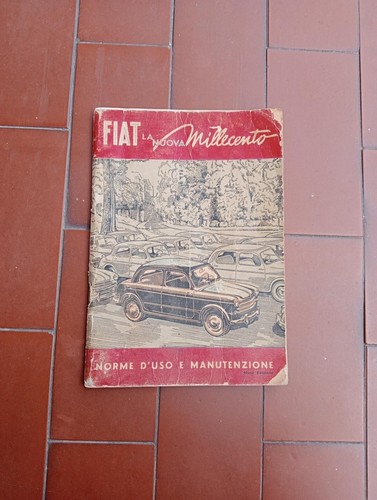 Fiat 1100 103 libretto - 103, auto