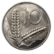 Repubblica Italiana - 10 Lire Spiga 1969.