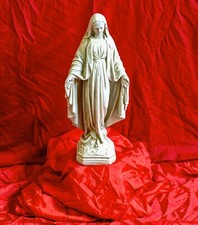STATUA SCULTURA MADONNA IMMACOLATA MARMO RESINA INTERNO ESTERNO ARREDO SACRO