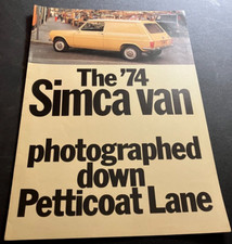 Furgone Simca 1100 1974 -