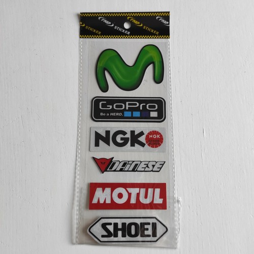 Adesivi moto set stickers - adesivi,