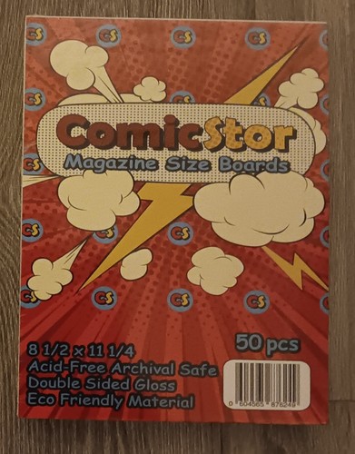 Comicstor magazine backing - magazine,