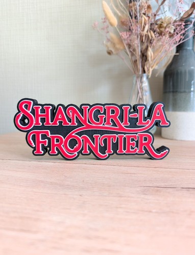 Logo shangri frontier - 3d,