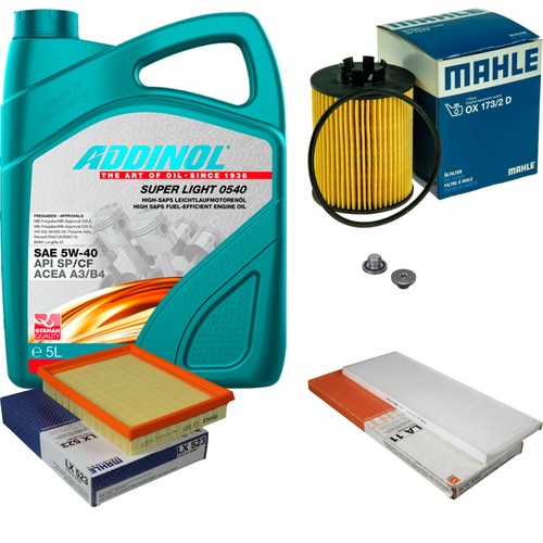 Mahle controllo set addinol - set, 5l