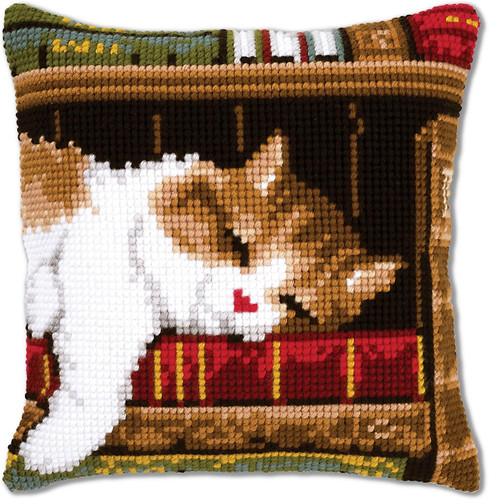 Kit cuscino punto croce - kit,