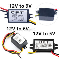 DC-DC 12V to 5V/6V/9V 2/3A 15W Converter Step Down 2A/3A 15W Power Supply Module