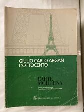 Giulio Carlo Argan l’ottocento l’arte moderna