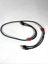 Cavo audio trasparente a 3,5 mm a 2 RCA maschio cavo audio YSplitter