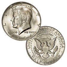90% Silver 1964 JFK Kennedy