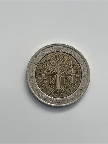 Moneta euro 2001 francia - euro,