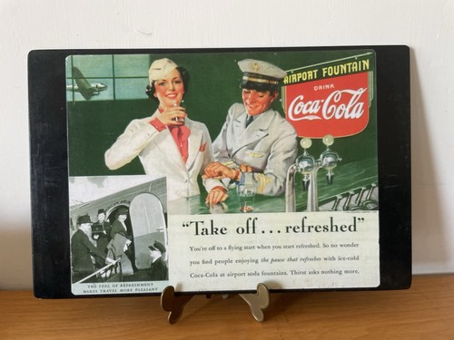 Coca cola targa pubblicitaria - coca,