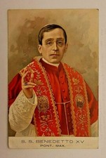 cartolina s.s. benedetto XV