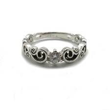 Anello in argento 925 fatto a