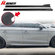 86.6'' MINIGONNE LATERALI SOTTOPORTA Per AUDI A3 S3 A4 S4 A5 A6 S6 A7 A8
